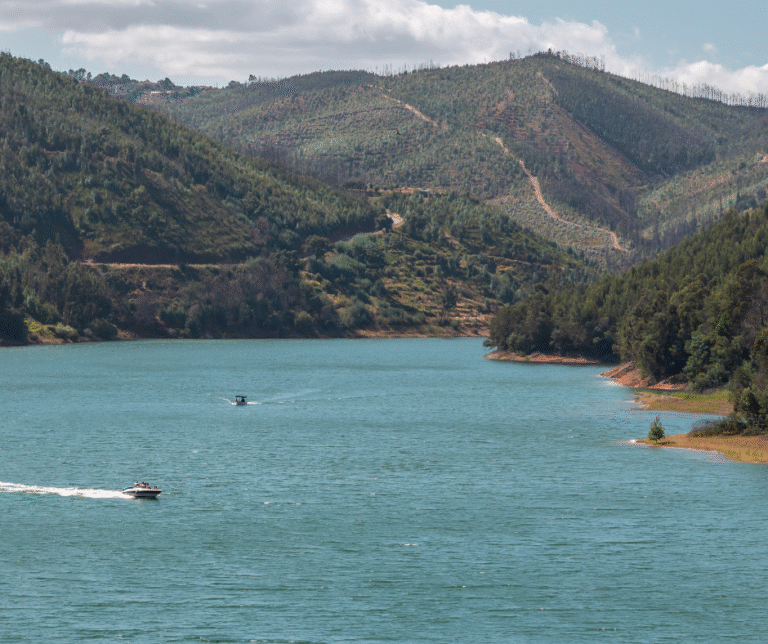 alugar barco no rio Zêzere